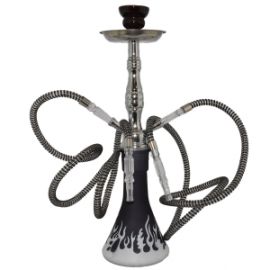 ΝΑΡΓΙΛΕΣ SHISHA 200071 ΜΑΥΡΟΣ ΔΙΠΛΟΣ - 55CM