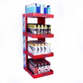 MATTEO PLASTIC LIGHTER DISPLAY 4 LEVELS