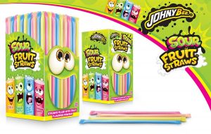 JOHNY BEE SOUR FRUITS STRAWS