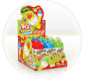 JOHNY BEE ICE CREAM SQUEEZE GEL-12TMX.