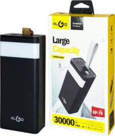 POWER ΒΑΝΚ 30000MAH- KLGO (FAST CHARGE)