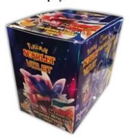 POKEMON SCARLET VIOLET 2023-24 METAL TAGS & CARDS-50TMX.