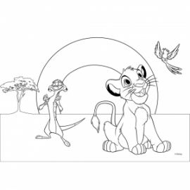 ΜΠΛΟΚ ΖΩΓΡΑΦΙΚΗΣ LION KING 23Χ33-40ΦΥΛΛΩΝ
