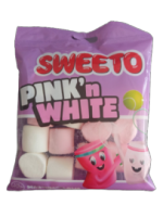 SWEETO PINK & WHITE MARSMALLOW 60GR 