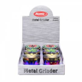 GRINDER METAL LEAF (0212565)43MM 4LAYERS- 6TMX.