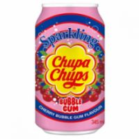 CHUPA CHUPS CHERRY BUBBLE GUM -345ML-24TMX.