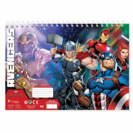 ΜΠΛΟΚ ΖΩΓΡΑΦΙΚΗΣ AVENGERS  23Χ33-40ΦΥΛΛΩΝ