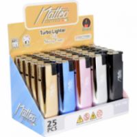 MATTEO TURBO 173200 METAL CASE ELEGANT COLORS- 25TMX.