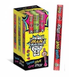 BRAIN BLASTERZ SOUR GUM 22GR-30TMX. 