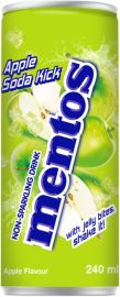 MENTOS APPLE NON SPARKLINK DRINK 240ML- 24TMX. 