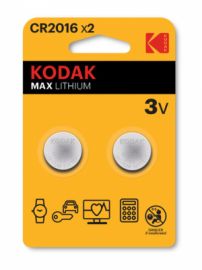 KODAK LITHIUM ΜΠΑΤΑΡ. CR2016 -2ΤΜΧ 