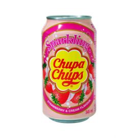 CHUPA CHUPS 345ML ΦΡΑΟΥΛΑ ΚΡΕΜΑ X 24TMX