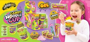 JOHNY BEE CANDLY NOODLE CUP - 12TMX. 