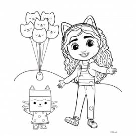 ΣΕΤ ΤΥΧΕΡ.ΖΩΓΡΑΦΙΚΉΣ GABBY DOLLHOUSE