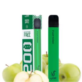 MYVAK FREE GREEN APPLE 1200 PUFFS