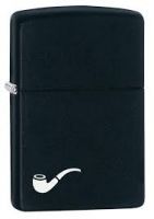 ZIPPO 218PL BLACK MATTE PIPE