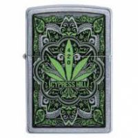 ZIPPO 49010 CYPRESS HILL BOB MARLEY CANNABIS