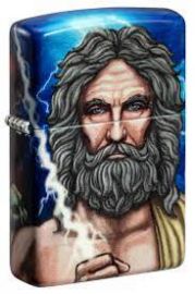 ZIPPO 49193 GREEK GOD CLASH DESIGN 