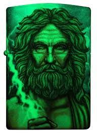ZIPPO 49193 GREEK GOD CLASH DESIGN 