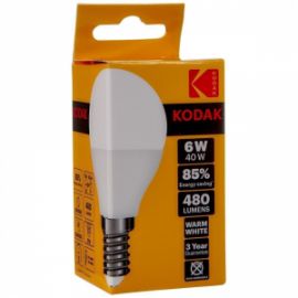 ΛΑΜΠΕΣ LED WARM 6W G45 E14 KODAK
