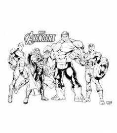 ΜΠΛΟΚ ΖΩΓΡΑΦΙΚΗΣ CAPTAIN AMERICA -40ΦΥΛΛΑ 23Χ33