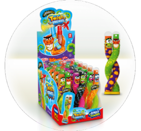 JOHNY BEE TWISTY TREATS - 18 TMX. 