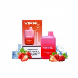 MY VAK VIRAL- STRAWBERRY ICE-NICOTINE POCKET SIZE - 2ML 600PUFFS