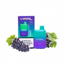 MY VAK VIRAL-GRAPE -NICOTINE POCKET SIZE - 2ML 600PUFFS