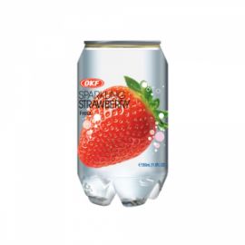 OKF SPARKLING STRAWBERRY 350ML-24TMX. 