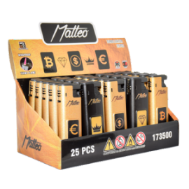 MATTEO TURBO 173500 METAL CASE - MONEY - 25TMX. 