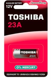 ΜΠΑΤΑΡ. TOSHIBA  23A(12V)ALKALINE-1PCS