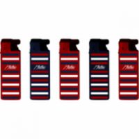 MATTEO TURBO 173032 METAL CASE-RED BLUE LINES- 25TMX. 
