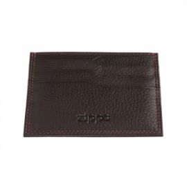 ZIPPO (2006033) LEATHER CARHOLDER BROWN 