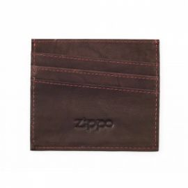 ZIPPO (2005128)  CREDIT CARD HOLDER BROWN