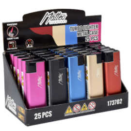 MATTEO TURBO 173702 METAL CASE-MATT ZENITH - 25TMX. 