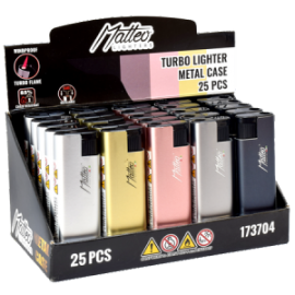 MATTEO TURBO 173703  METAL CASE-TOUCHABLE FUTURE- 25TMX. 
