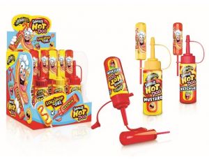 JOHNY BEE HOT DOG SQUEEZE -DISPLAY 12TMX. 