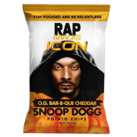 RAP SNACKS SNOOP DOGG BBQ CHEDDAR 71GR - KOYTA 12TMX. 
