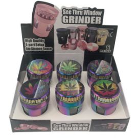 GRINDER METAL (TF388) LEAF 45MM -4 LAYERS -6TMX.
