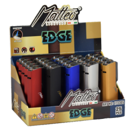 MATTEO TURBO 173305 METAL CASE EDGE - ROYAL- 25TMX.