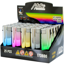 MATTEO TURBO INF.  173800  METAL CASE COLD FADE- 25TMX.