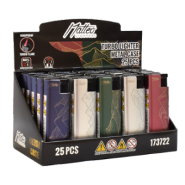 MATTEO TURBO 173722  METAL CASE- MOUNTAINS - 25TMX. 