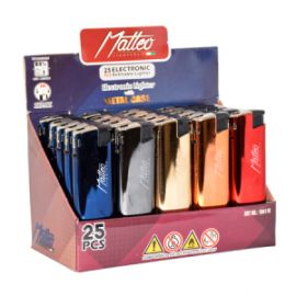 MATTEO ELECTR. 184110 METAL CASE- EARTHY COLORS -25TMX. 
