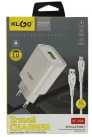 ΦΟΡΤΙΣΤΗΣ USB TO ANDROID  - KC 09A (2,1Α)  - KLGO  