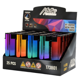 MATTEO TURBO 173801  METAL CASE- GLOWING - 25TMX. 