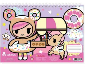ΜΠΛΟΚ ΖΩΓΡΑΦΙΚΗΣ Α4 TOKIDOKI - 30ΦΥΛΛΩΝ	