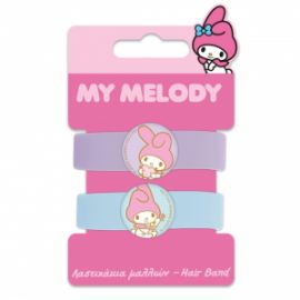 ΛΑΣΤΙΧ. ΜΑΛΛΙΩΝ MY MELODY - ΣΕΤ 2TMX.