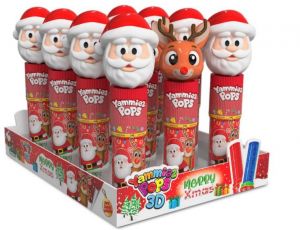 CHRISTMAS 3D YAMMIEZ POP LOLLIPOP - 12TMX.