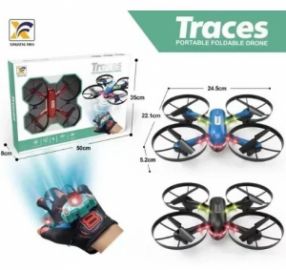 NET - TRACES PORTABLE FOLDABLE DRONE ΜΑΥΡΟ 