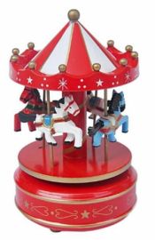 NET-ΧΡΙΣΤ. CAROUSEL ΜΙΚΡΟ MUSIC BOX(ΜΗ ΕΠΙΣΤΡ.ΕΙΔΟΣ )